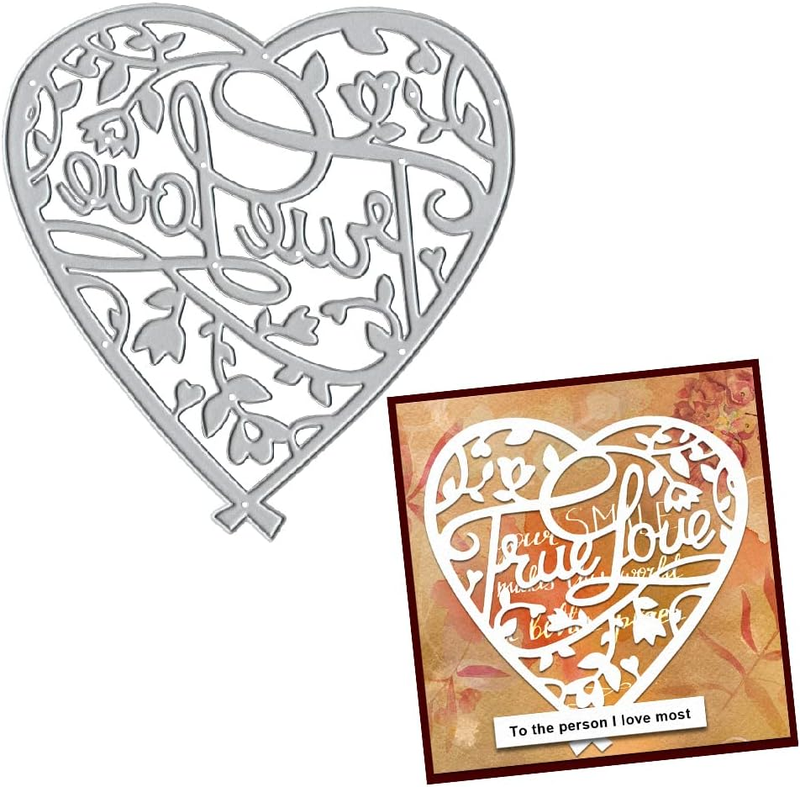 Happy Valentines Day Metal Cutting Die - Carbon Steel Stencil For Scrapbooking & Card Making - View #10