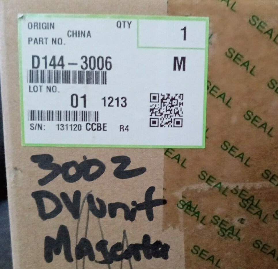 Genuine Ricoh D1443006 Magenta Developer Unit