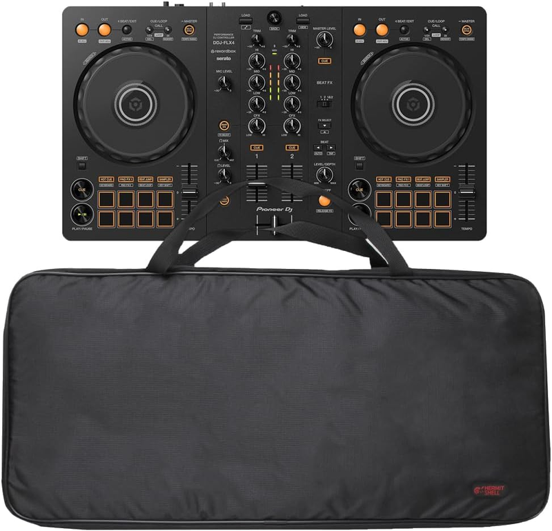Storage Carrying Bag for Pioneer DJ DDJ-FLX4 2-Deck Rekordbox and Serato DJ Cont