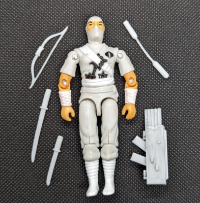 GI Joe Black Major Custom Storm Shadow Off-White Arashikage Master Ninja ARAH 83
