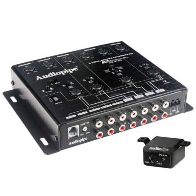 Audiopipe 4 Way Crossover XV4V15 6 ch. Input 8 ch. Output