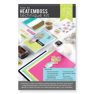 Hero Arts Technique Kit-How To Emboss HA-SK106