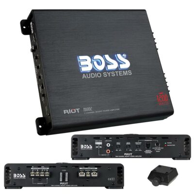 BOSS RIOT A8004 パワーアンプ　1200W アンプ BOSS RIOT A8004 パワーアンプ 1200W アンプ BOSS RIOT A8004 4