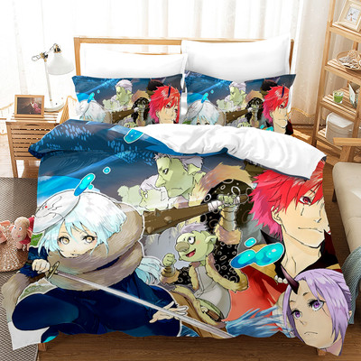 That Time I Got Reincarnated as a Slime 3PCS Bedding Set Duvet Cover Pillowcases
