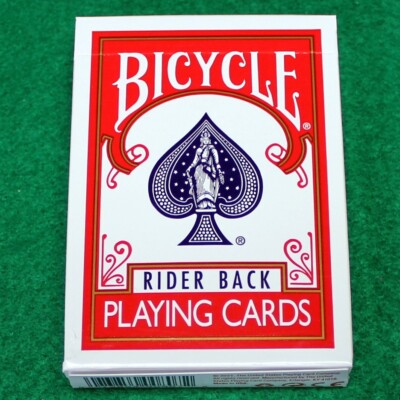 Reverse Svengali Deck, Professional Bicycle Rider Red Back, Card Magic Trick