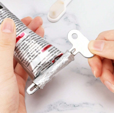1Pc Manual Toothpaste Squeezer - Easy Tube Dispenser & Bathroom Essential - NEW
