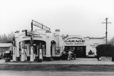 Cucamonga, California RT 66 Garage NEW Sign - 12x18'' USA STEEL LG Size 3#