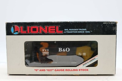 Lionel:  B&O Baltimore and Ohio Ore Car W/Load 6-19313 NIB 1:48 Scale O Gauge