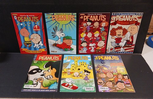 Peanuts #0-4 + Vol 2 #1, 2 (X7) (Charles Schulz Covers