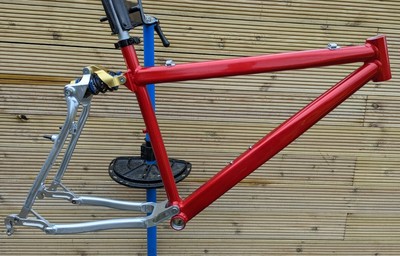 VGC Rare Sintesi X-Zerodue frame 19" Candy Red Silver Marzocchi Boss