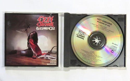 Ozzy Osbourne Blizzard Of Ozz Compact Disc Original Jet