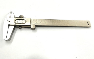 Non-Digital Vernier Caliper - Professional Metric & Imperial Measuring Tool for
