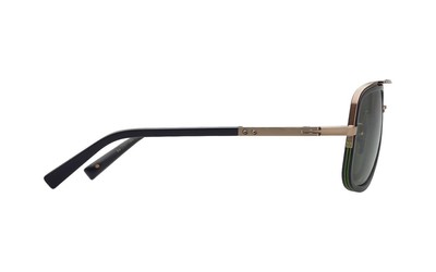 Pre-owned Dita Mach-s Dts412-a-03 Rose Gold Matte Black In Green