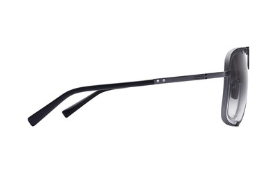 Pre-owned Dita Mach-five Drx-2087-h-blk-blk-64 Black Iron Dark Grey In Gray
