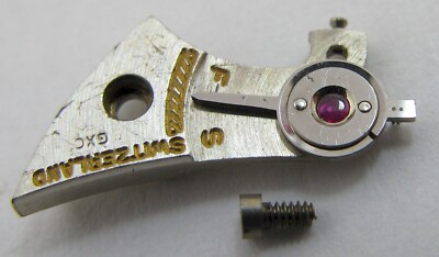 Gruen 450 watch movement part complete balance bridge