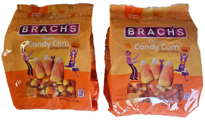 (2 Bags) Brach's Classic Candy Corn (66 oz each) 8.2 lbs total. Best by May 2025
