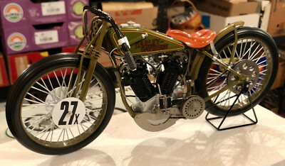 1927 Harley Davidson 8-Valve Board Track Racer Motorcycle 1:6 Xonex Box, No COA