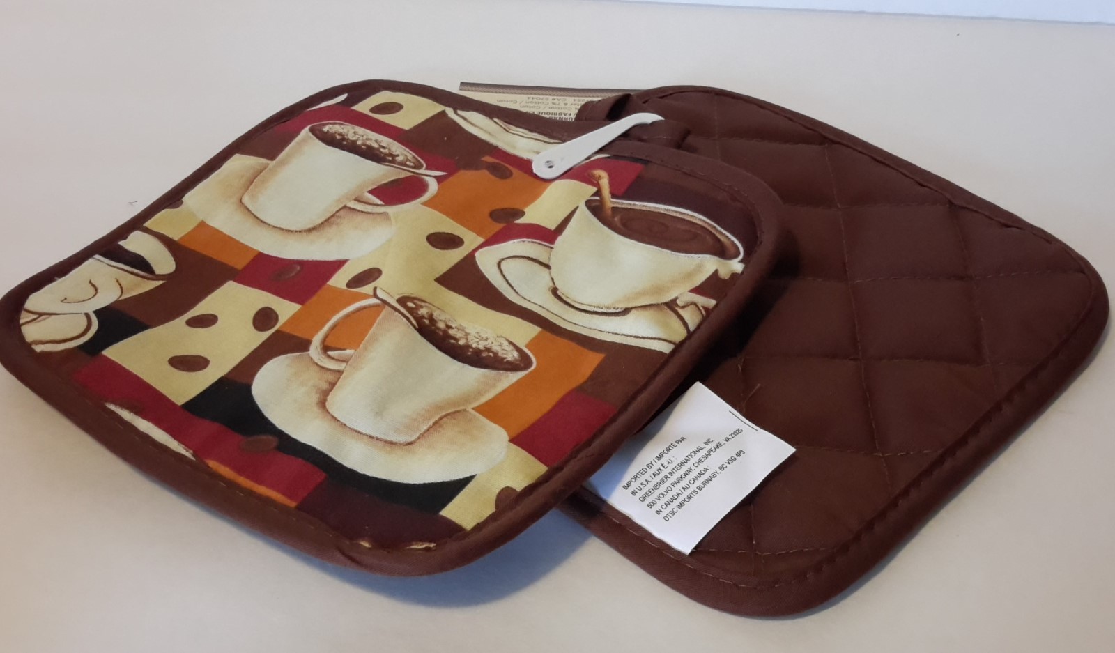 Coffee Cups Kitchen Linen Bundle of 5