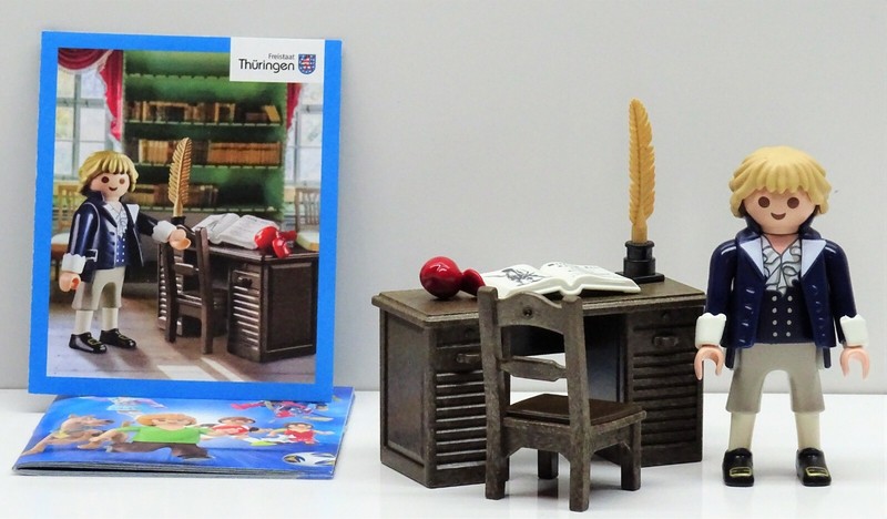 Friedrich Schiller Playmobil Exclusif ÃDition 70688 Pour Wilhelm Tell Livre Ovp