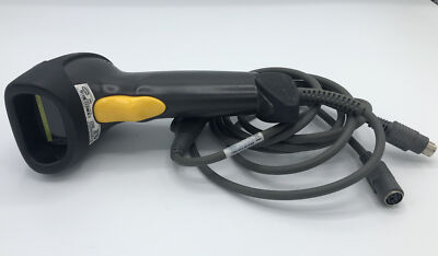 Symbol LS2208 Black Handheld USB Laser Barcode POS Scanner 6-FT USB Cable