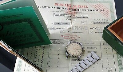 Rolex 1601 Vintage 2Tone Pie Pan dial 2X Punched papers circa.1968 Historical