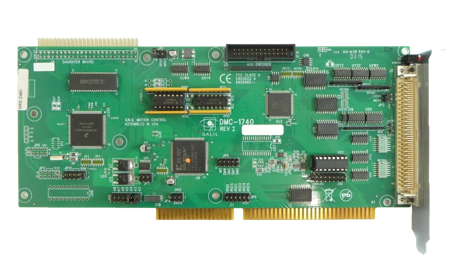 GALILモーションコントロール基盤 DMC-1740 当日出荷可 GALILモーションコントロール基板 DMC-1740 中古品