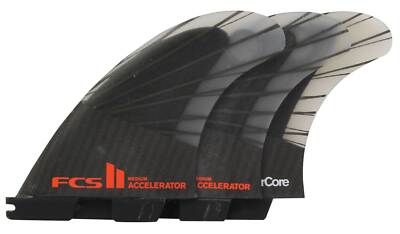 FCS II ACCELERATOR フィン 3枚セット MEDIUM FCS II ACCELERATOR TRI FIN SET - FCS JAPAN