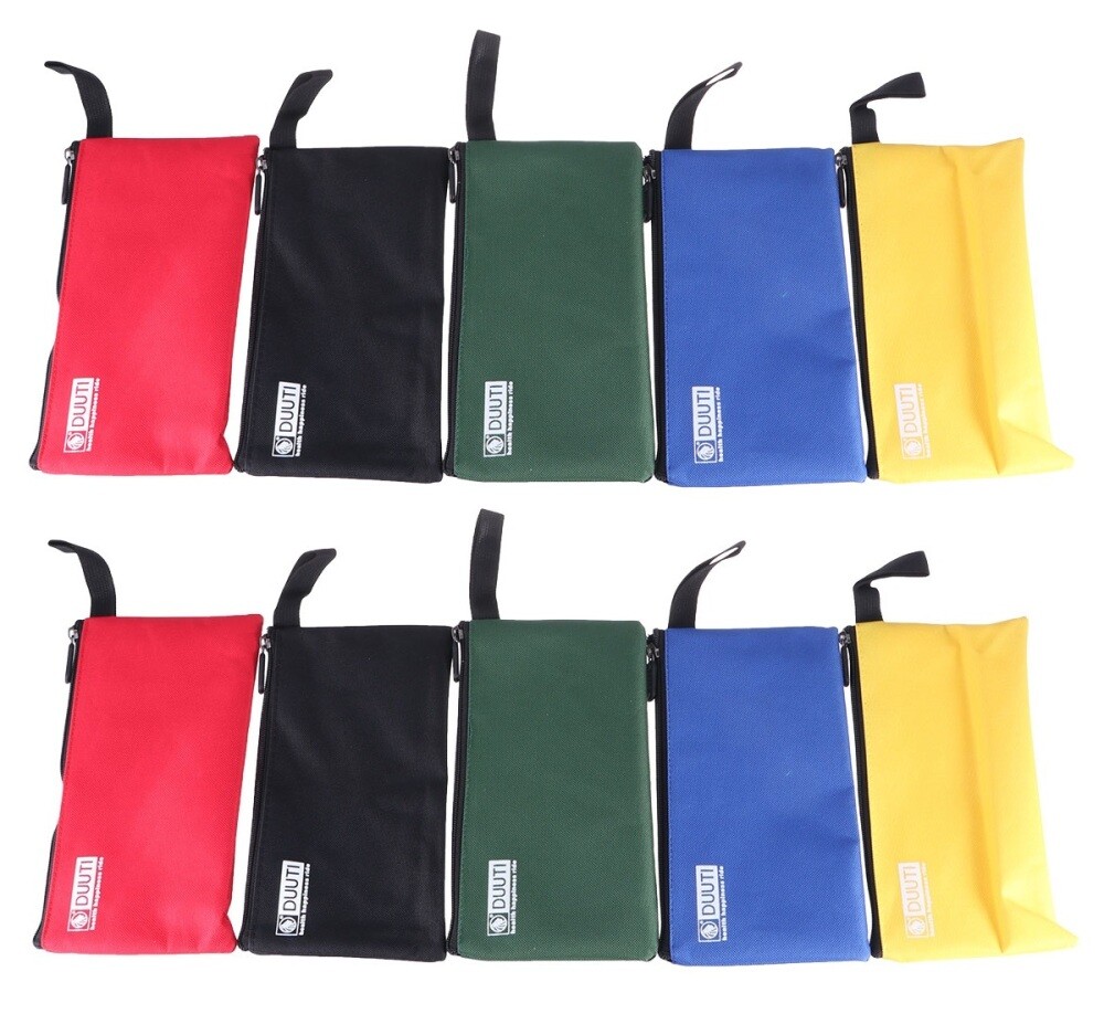 Lot of 5/10X Canvas Zipper Pouch Small Tool Storage Bag Tool