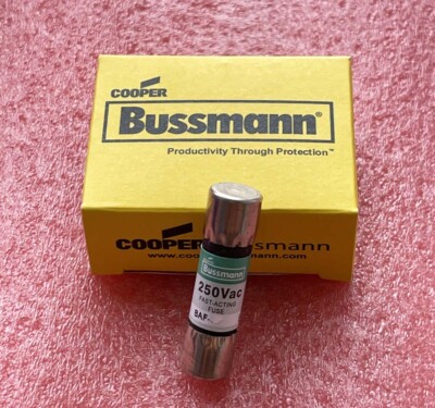 Bussmann BAF-1-8/10 BAF1-8/10 BAF-1-8/10A ( 1.8 Amp ) 250Vac FAST ACTING Fuse