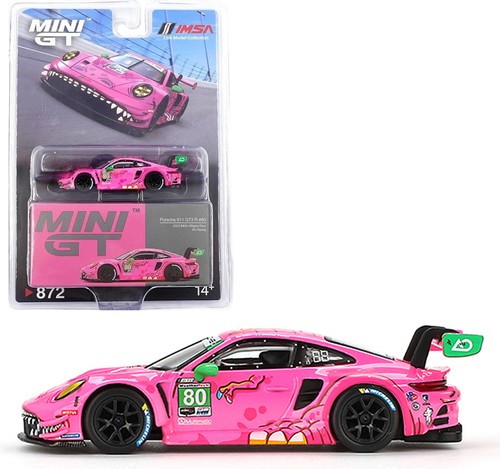 (2点)MINI GT 1/64 ポルシェ 911 GT3R #80 roxy Mini GT 1:64 Porsche 911 GT3 R #80 AO Racing 2023 IMSA