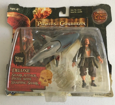 2007 Pirates of the Caribbean Secrets of the Deep Deluxe Shark Attack NEW