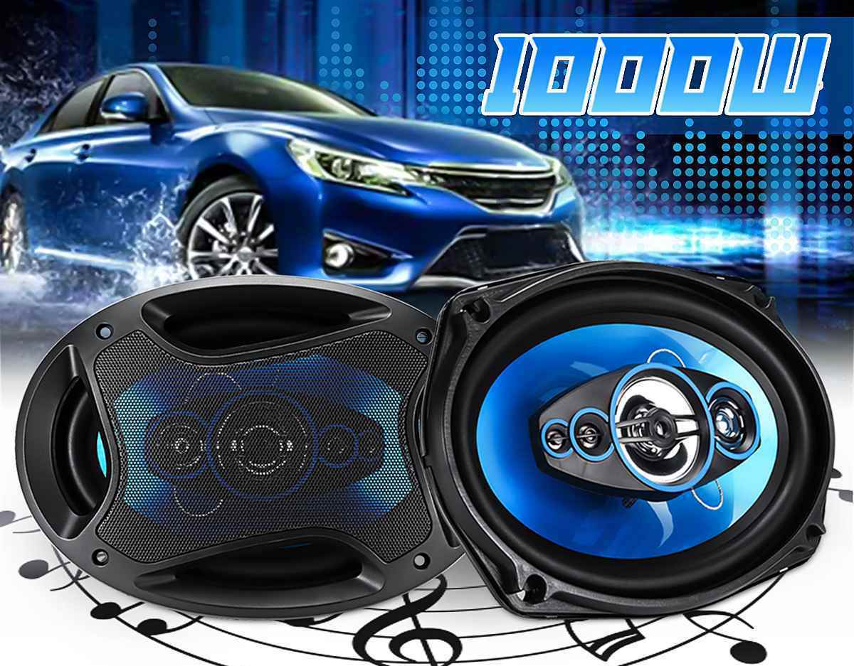 Coppia Casse Altoparlanti Speaker Tweeter Auto C-10364 6x9 1000w Max linq