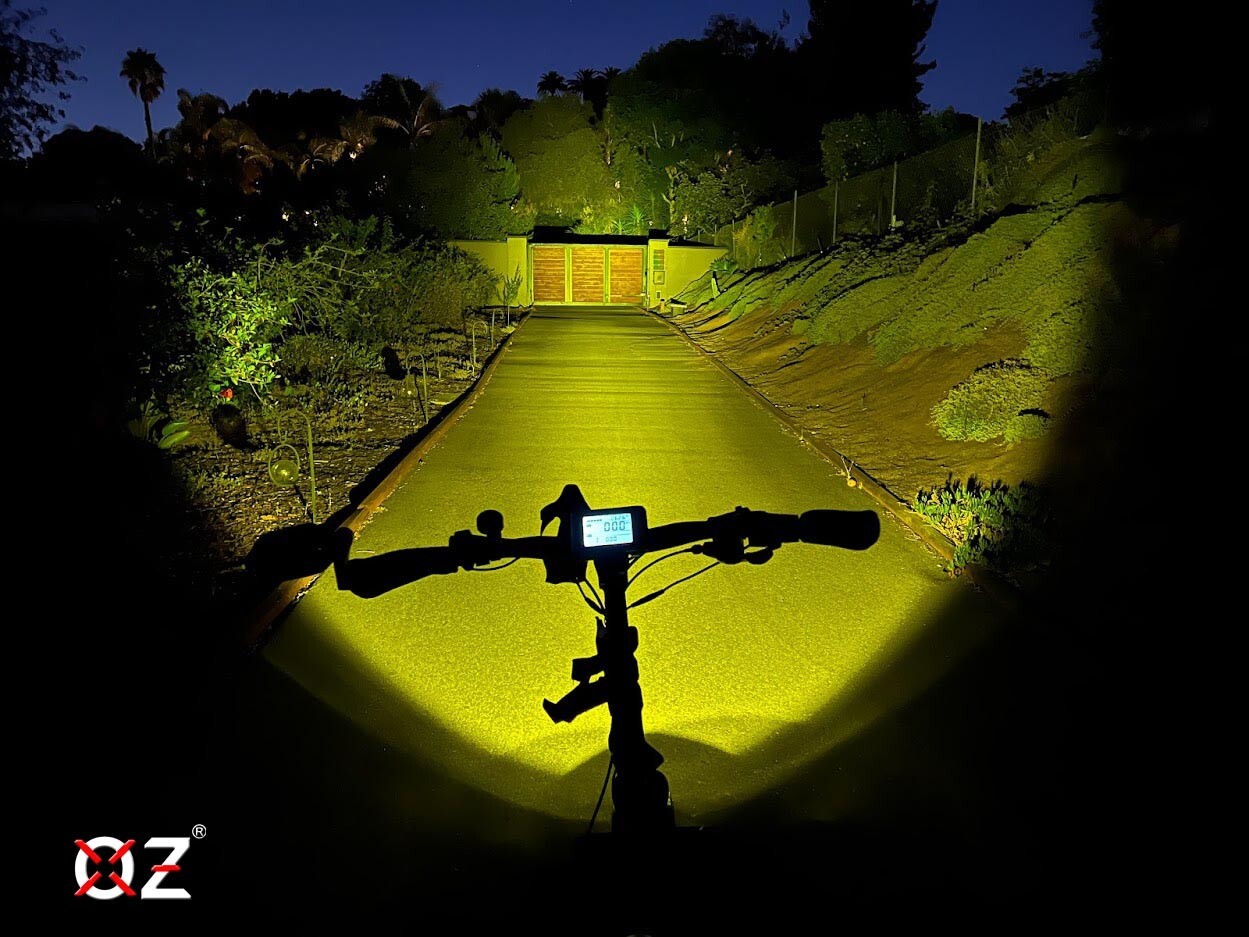 Electric Bike Headlight For Night Riding LED Front Light