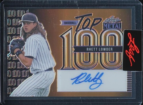 2023 Leaf Metal - Rhett Lowder #T1-RL1