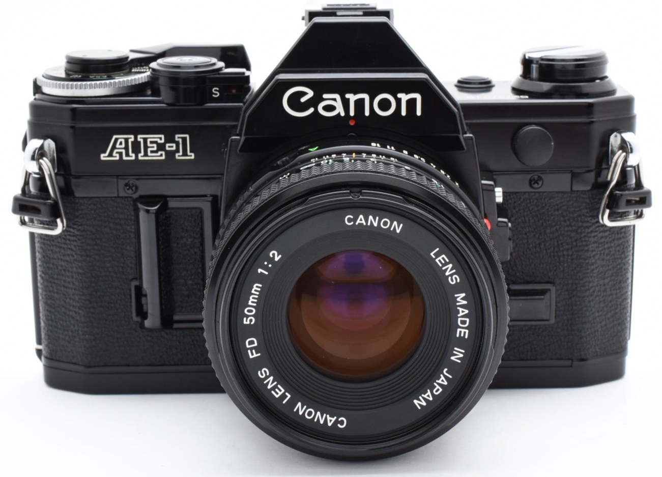 【C6492】AE-1+FD 50mm F1.8 S.C. フイルムカメラ Silver Version Canon AE-1 Camera with Canon FD 50mm f1.8