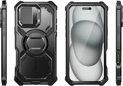 For iPhone 16+ Plus Case 6.7'' i-Blason Armorbox Shockproof Cover Super Magnets