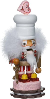 Kurt Adler 7.8'' Hollywood Gingerbread Nutcracker - 1 Day Ship