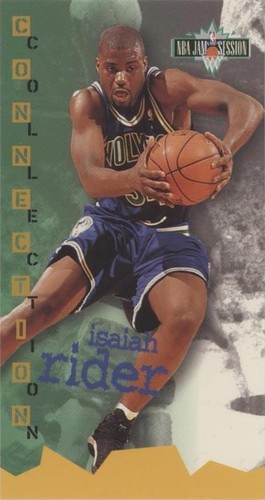 1995-96 Fleer NBA Jam Session - Isaiah Rider #65