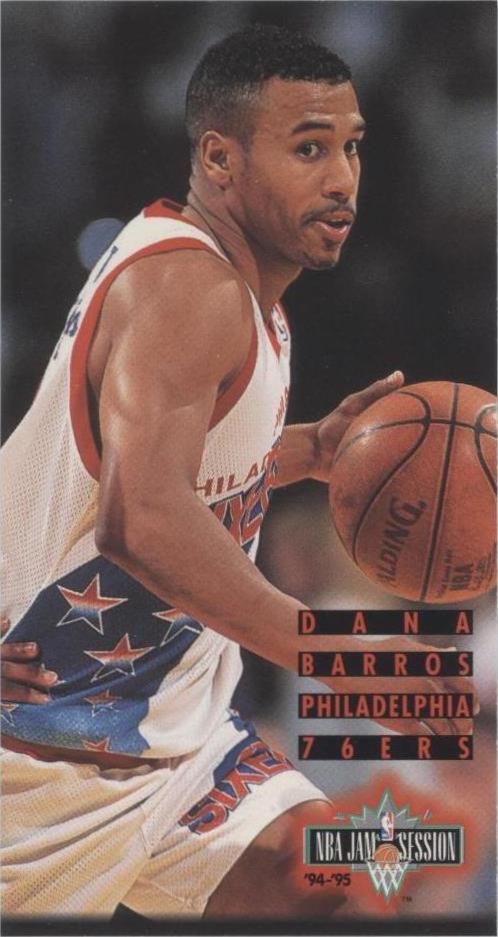 1994-95 Fleer NBA Jam Session - Dana Barros #139