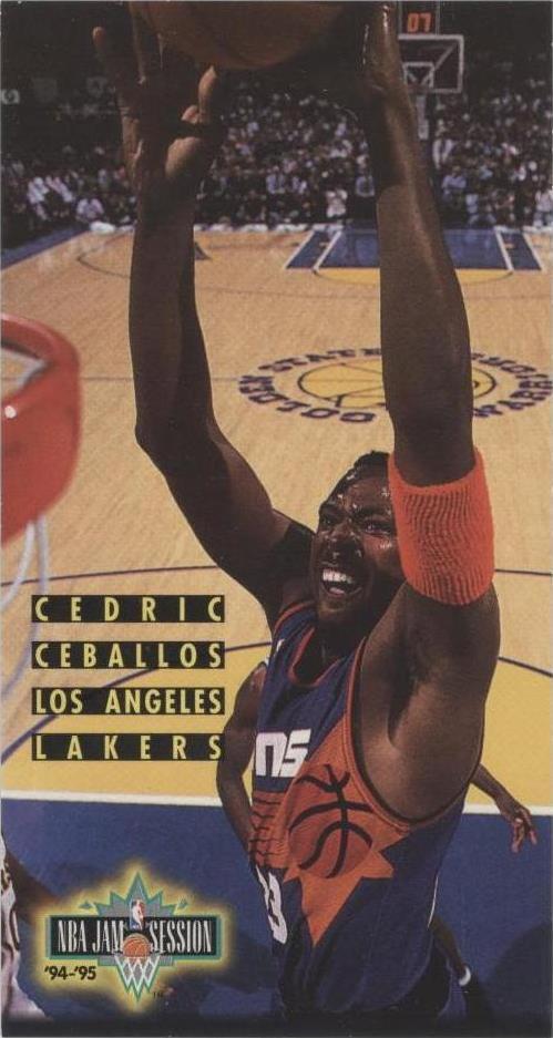 Fleer NBA Jam Session 1994-95 - Cedric Ceballos #90