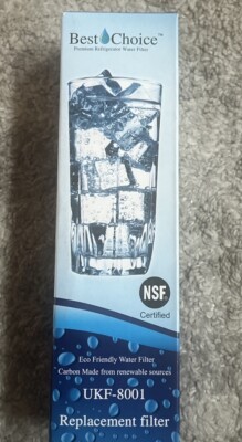 Best Choice Refrigerator Water Filter UKF-8001 Maytag Kenmore Sears