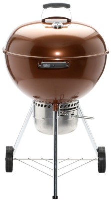 Weber 22 in. Original Kettle Premium Charcoal Grill Copper B