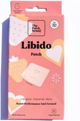 The Patch Brand - Libido Patch - Boost Performance and Arousal - 15 Patches