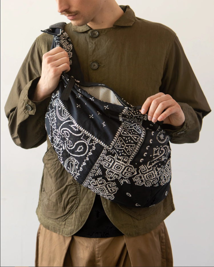 KAPITAL(キャピタル) ガーゼ バンダナ ビーチ スナフキン バッグ