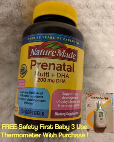 Nature Made Prenatal Multivitamin 150 Softgels EXP 03/22-FRE