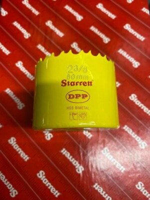 Starrett DH0238 HSS DEEP CUT 60mm / 2-3/8'' HOLE SAW   IN STOCK