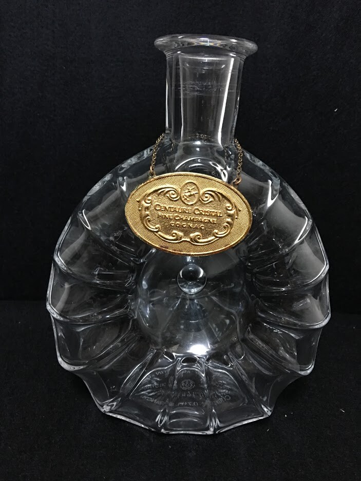 REMY MARTIN CENTAURE COGNAC Baccarat Crystal Decanter Empty