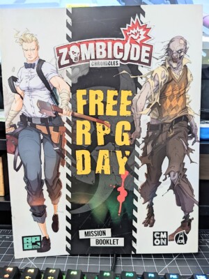 Zombicide Chronicles FREE RPG DAY 2021 CMON Games - NEW