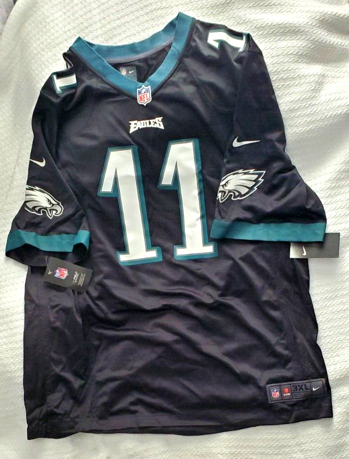 フィラデルフィア・イーグルス Wentz ジャージ XL 黒 フィラデルフィア・イーグルス Wentz ジャージ XL 黒 公式 Mens