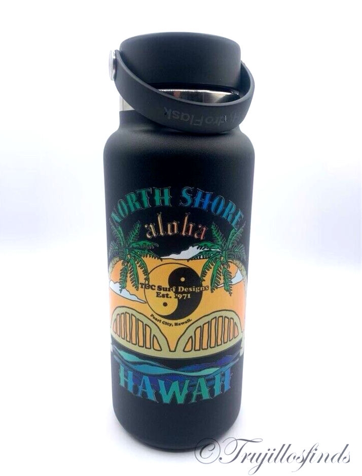 Hydro FlasK＆Happy HALEIWA Hydro Flask Flex Cap Hawaii North Shore aloha 32 oz Limited
